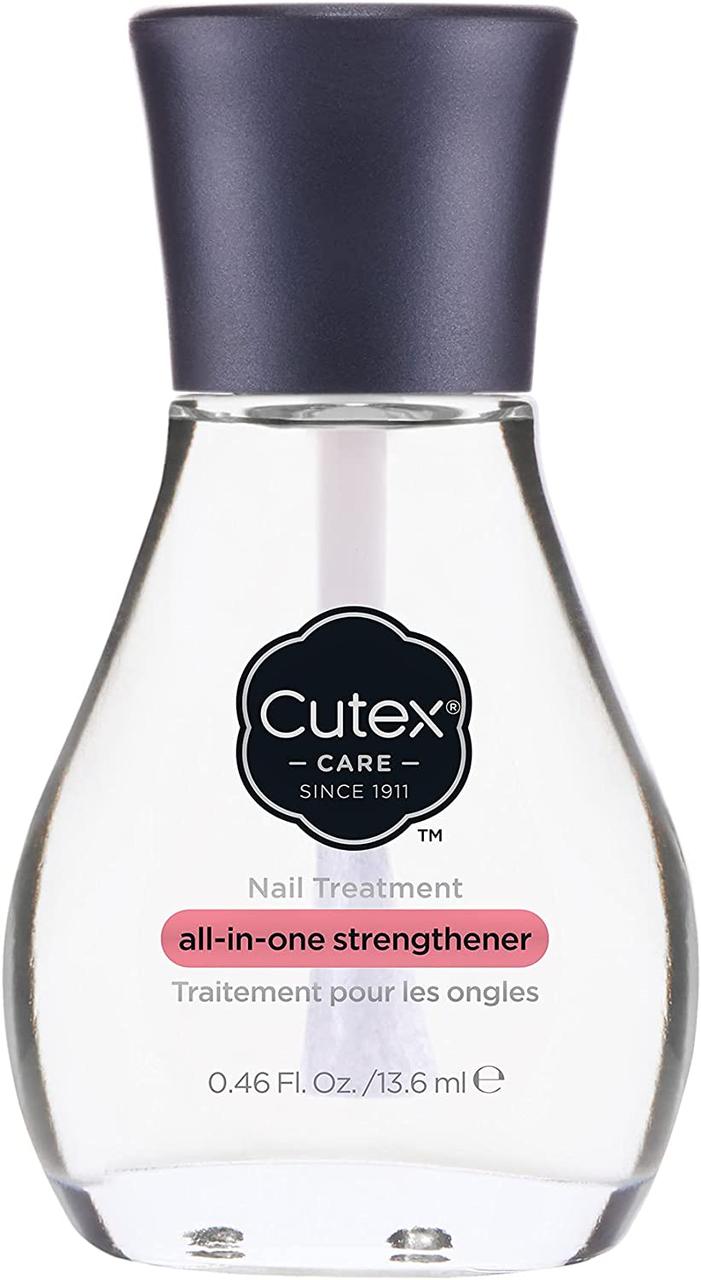 Лак-укріплювач для нігтів 2 у 1 Cutex All-In-One Nail Strengthener Treatment Base & Top Coat 13.6 мл