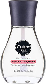 Лак-укріплювач для нігтів 2 у 1 Cutex All-In-One Nail Strengthener Treatment Base & Top Coat 13.6 мл