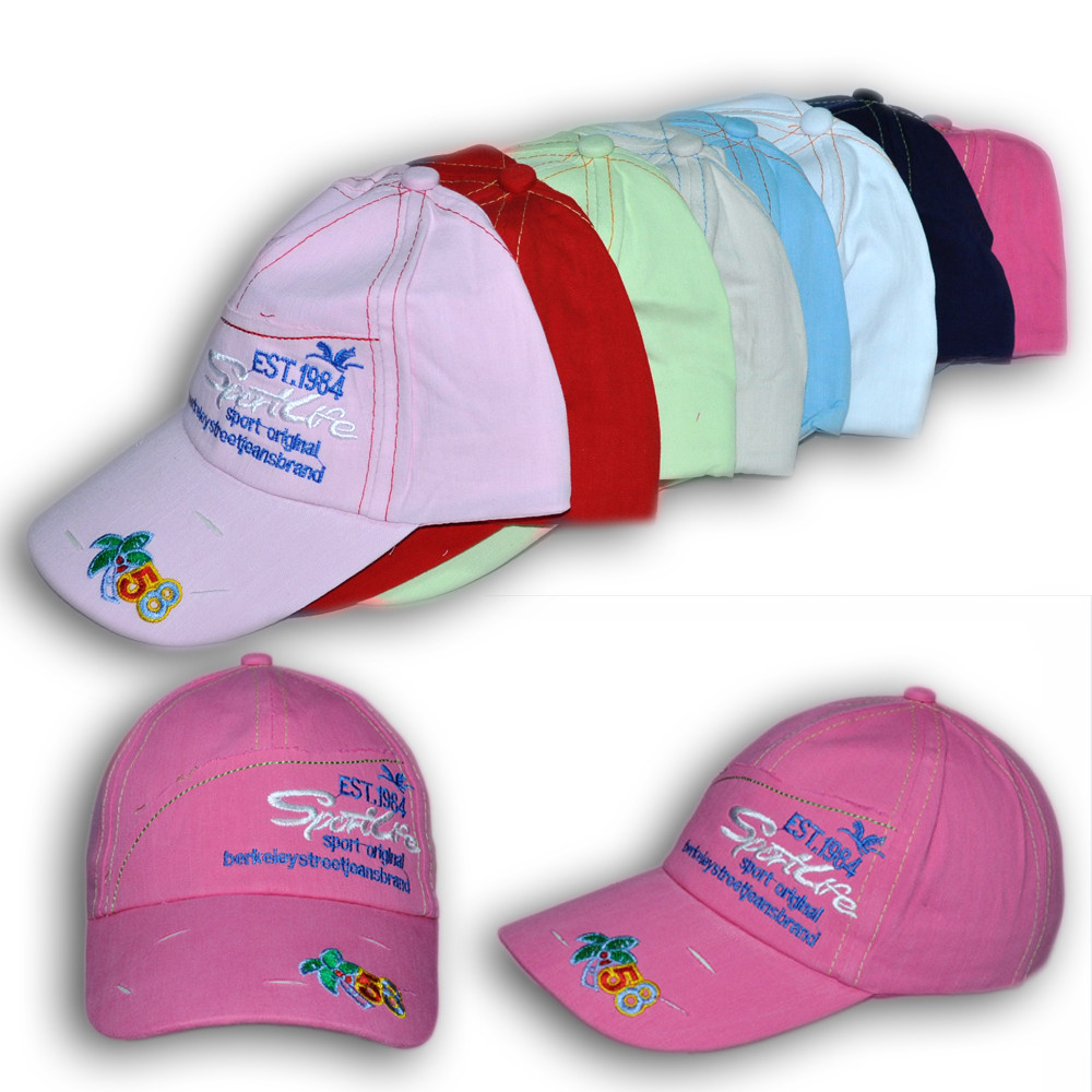 ОПТ Кепки для дівчаток (5 шт./паковання), фото 1