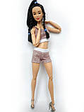 Одяг для ляльок Барбі Barbie - топ і шорти, фото 5