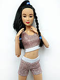 Одяг для ляльок Барбі Barbie - топ і шорти, фото 4