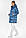 Куртка аквамаринова жіноча з косими кишенями модель 51120 р - 52 (XL), фото 6