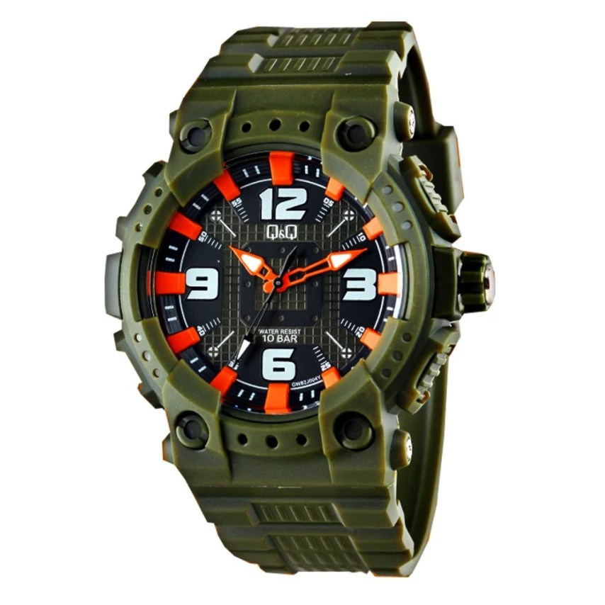 Годинник чоловічий Q&Q GW82J004Y (GW82-004Y) спортивний
