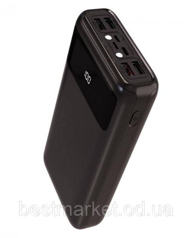 Зовнішній Портативний акумулятор Power Bank Lenyes PX396D 30000mAh (98109)