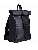 Місткий стильний молодіжний повсякденний рюкзак Roll top жіночий зі штучної шкіри