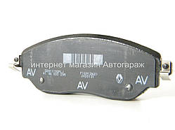 Гальмівні колодки передні на Рено Трафік III 2014-> - RENAULT (оригінал) 410608638R