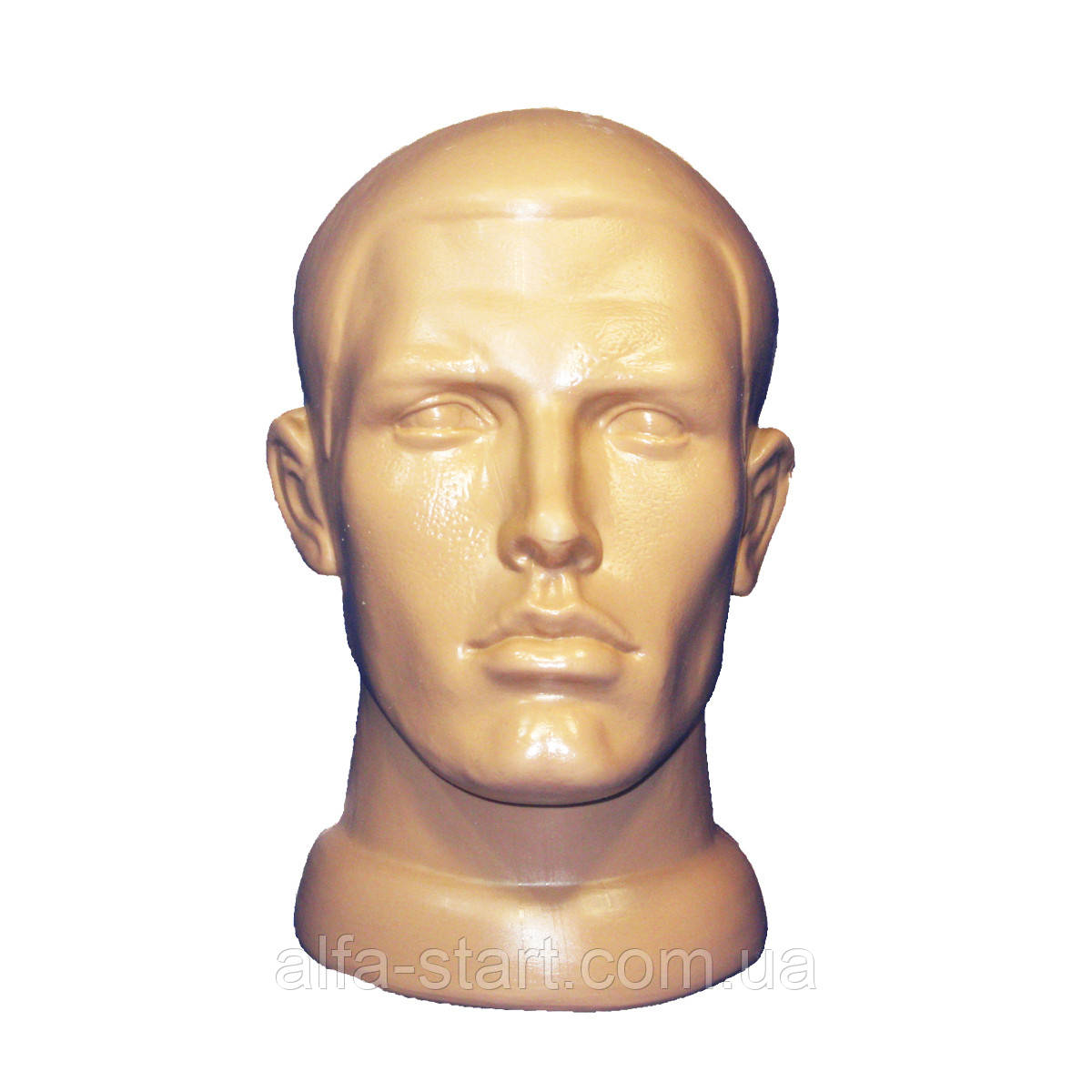 Манекен чоловіча голова тілесного кольору