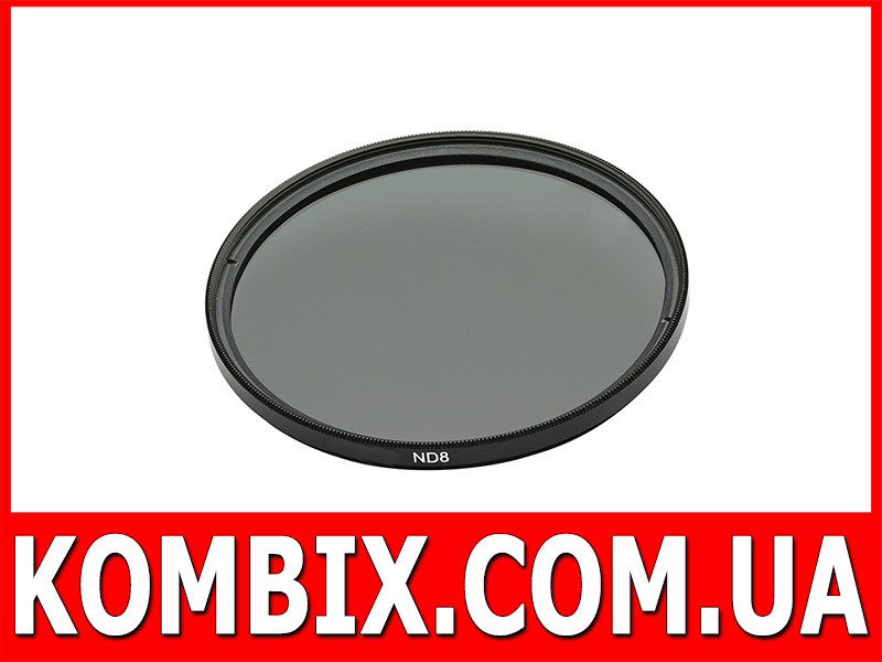 Нейтрально-сірий світлофільтр GreenL ND8 58mm, фото 1