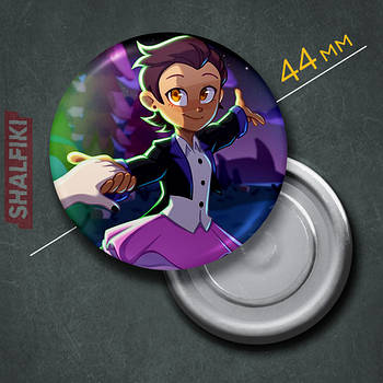 "Луз Носеда (Совиний дім / Owl house)" магніт круглий Ø44 мм