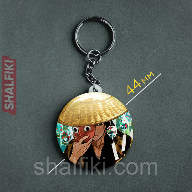 "Хотару Хаганезука (Клинок, який знищує демонів / Demon slayer)" брелок круглий Ø44 мм, фото 1