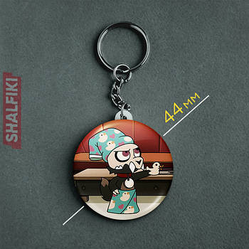 "Король (Совиний дім/ Owl house)" брелок круглий Ø44 мм