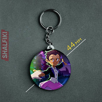 "Луз Носеда (Совиний дім / Owl house)" брелок круглий Ø44 мм