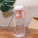 Пляшка для води Лапа (Рожева), фото 2