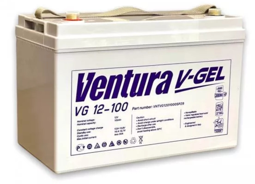 Аккумулятор Ventura VG 100 Ah GEL (12V), цена 11450 грн — Prom.ua (ID ...