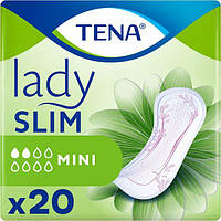 Tena Прокладки урологические женские Lady Slim Mini 20 шт (2 капли)