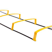 Координаційна драбина доріжка з бар'єрами 4,3 м x 0,5 м x 3, 4 мм (12 перекладин) C-4892