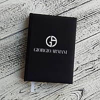 Щоденник чоловічий брендовий Giorgio Armani, недатований, діловий блокнот (200 сторінок) планер, органайзер