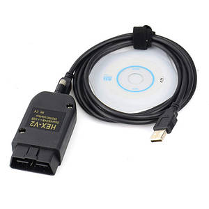 VAG COM VCDS 21.9 HEX V2 CAN OBD2 USB сканер діагностики авто