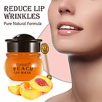 Відновлювальна маска для губ з екстрактом персика Elaimei Peach lip Mask