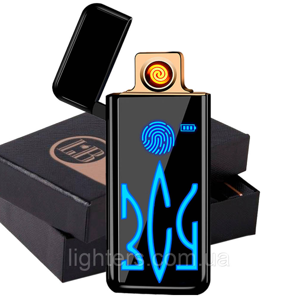 Електронна запальничка USB "ЗСУ" у подарунковій упаковці LG-419U3