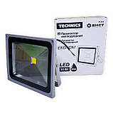 Прожектор зовнішній світлодіодний вологозахищений 50Вт, 220В Technics, фото 4