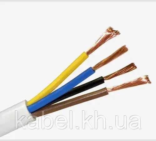 Кабель круглий ПВС 4х1 Одеса