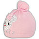 ОПТ Шапочка для дівчинки "Rabbit" (5 шт./паковання), фото 3