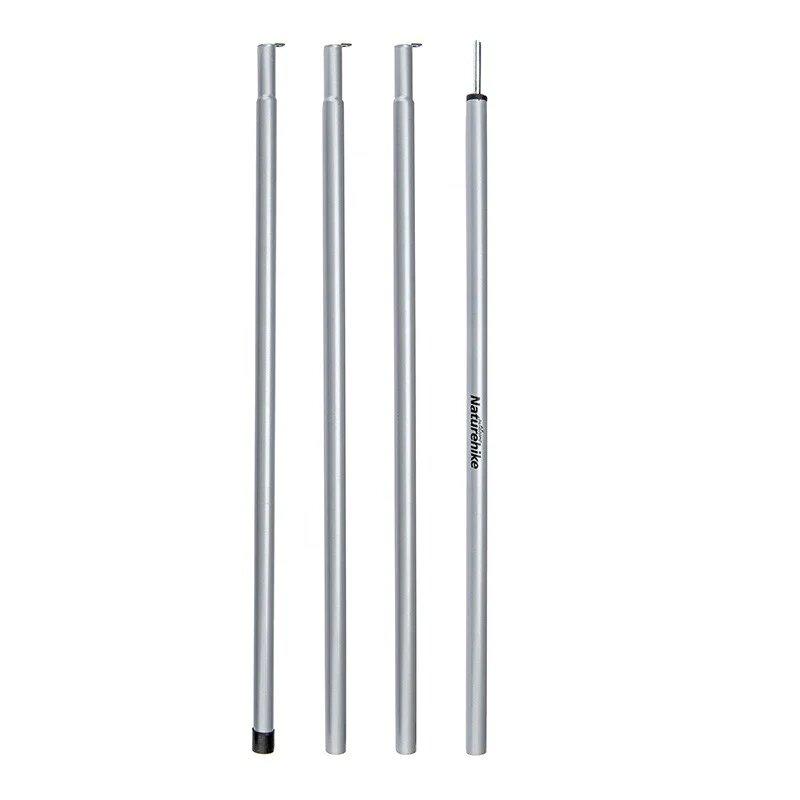 Комплект стійок для тенту Naturehike NH19PJ042 2.4м Steel poles Ø25 silver
