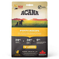 Сухой корм для щенков средних пород ACANA Puppy Recipe с мясом цыпленка 340 г