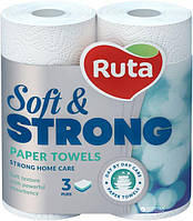 Паперові рушники Ruta Soft Strong, тришарові (2шт.)