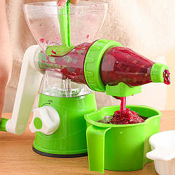 Ручний соковитискач Multi-Function Juicing Machine RF-707 / Шнековий ручний соковитискач