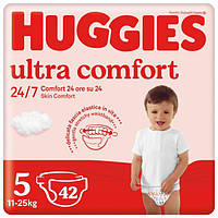 Підгузники дитячі Huggies Ultra Comfort 5 (12-22 кг) 42 шт.