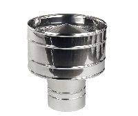 Дефлектор димохідний нерж. ø130мм