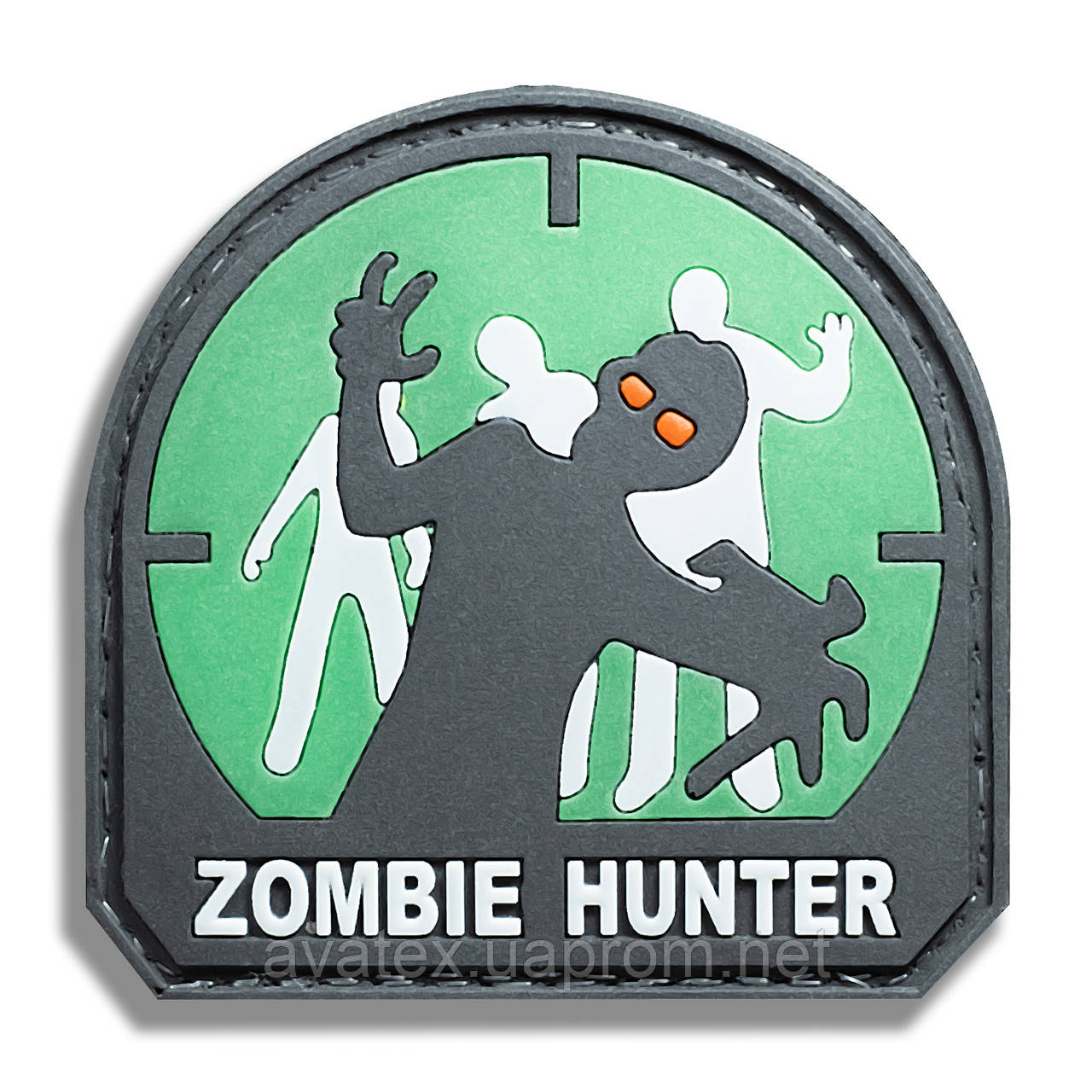 Шеврон тактичний ZOMBIE HUNTER