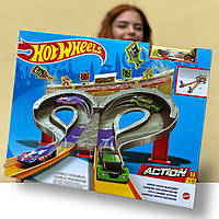 Игровой набор трек Хот Вилс Безумные гонки Hot Wheels Super Speed Blastway CDL49