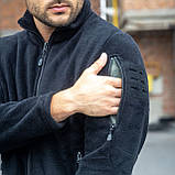 Тактична кофта (фліс) чорна, фото 5