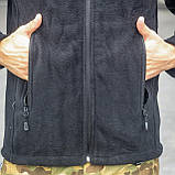 Тактична кофта (фліс) чорна, фото 6