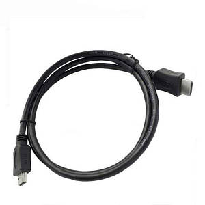 Шнур HDMI TCOM, штекер — штекер, Vers-1.4, Ø 6 мм, довжина 1.5 м, чорний 99392