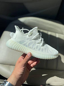 Жіночі Кросівки Adidas Yeezy Boost 350 V2 All White 41