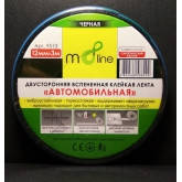 Двосторонній скотч M8line ПЕНА 12*3М (9513) чорний 88313