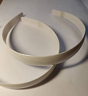 Обруч для волосся Finding Обідок Білий глянцевий 13 см х 13 см х 2 см