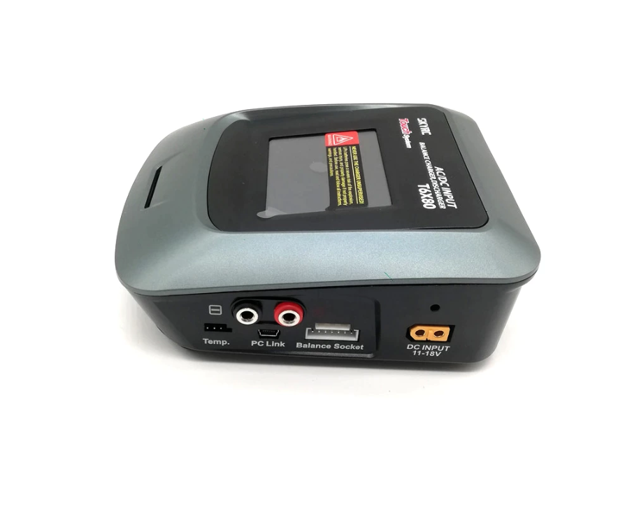 Балансний зарядний пристрій SKYRC T6X80 для зарядки LiPo/LiFe/Lilon 80 Вт 8A AC/DC ЖК-дисплей