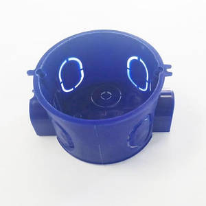 Короб (підрозетник) монтажний бетон 03 короб "бетон" 60 мм, (усил.) 80845