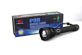 Ліхтарик ручний BL 601 P90 2*26650 battery із зарядкою від USB