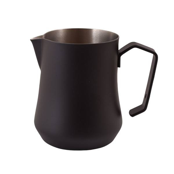 Пітчер для молока motta Tulip Чорний, 500 мл, металевий, для кавомашини, нержавіюча сталь, для капучіно