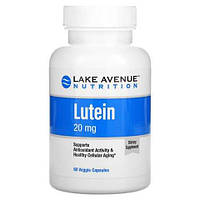 Вітаміни для зору Lake Avenue Lutein 20 mg 60 caps