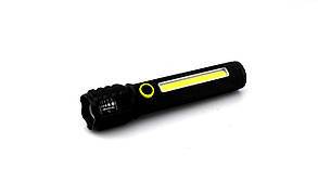 Ліхтарик ручний BL C72 P50 COB із USB зарядкою, фото 4