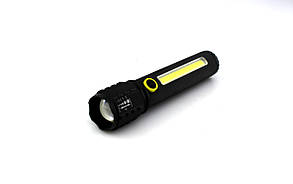Ліхтарик ручний BL C72 P50 COB із USB зарядкою, фото 3