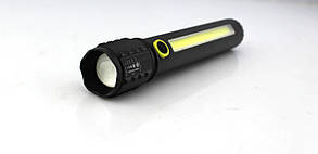 Ліхтарик ручний BL C73 P50 COB із USB зарядкою, фото 4