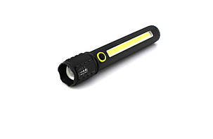 Ліхтарик ручний BL C73 P50 COB із USB зарядкою, фото 3